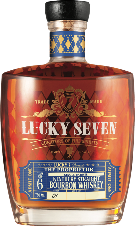 Lucky Seven 'The Proprietor' 6 Year Old Single Barrel Bourbon Whiskey