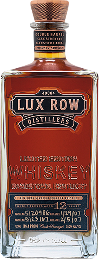 Lux Row Distillers 12 Year Old Double Barrel Straight Bourbon Whiskey