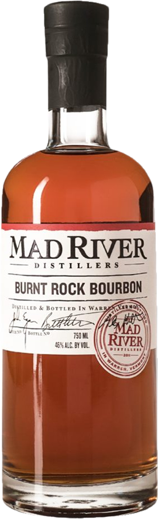 Mad River Distillers Burnt Rock Bourbon Whiskey