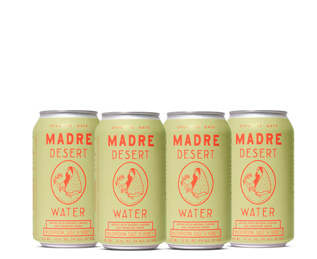 Madre Desert Water Mushroom, Sage & Honey (4-Pack) (1.42L)