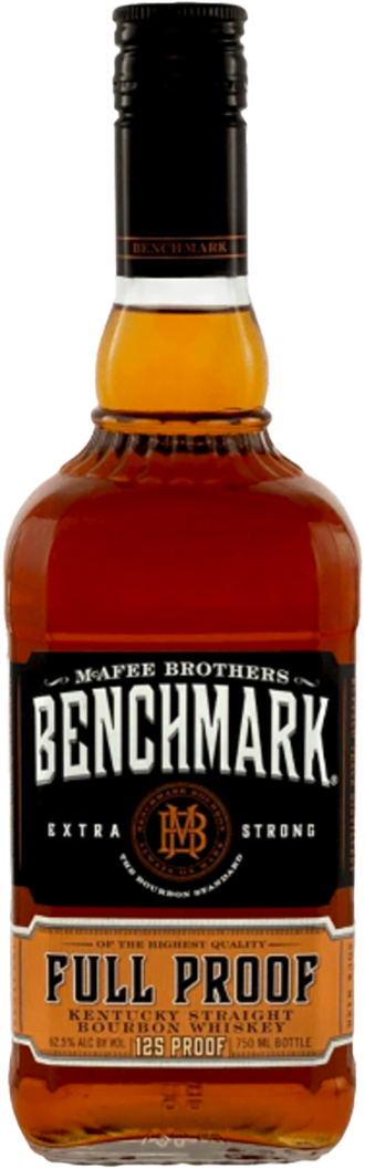 McAfee's Benchmark Full Proof Extra Strong Kentucky Straight Bourbon Whiskey