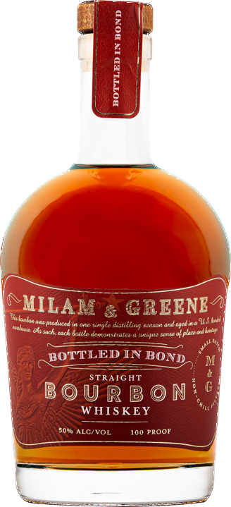 Milam & Greene Bottled In Bond Straight Bourbon Whiskey