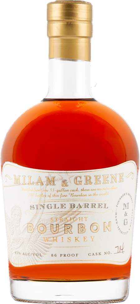 Milam & Greene Single Barrel Straight Bourbon Whiskey