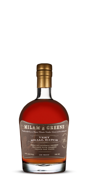 Milam & Greene Very Small Batch Straight Bourbon Whiskey