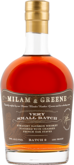 Milam & Greene Very Small Batch Straight Bourbon Whiskey