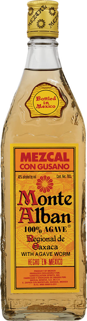 Monte Alban con Gusano Mezcal