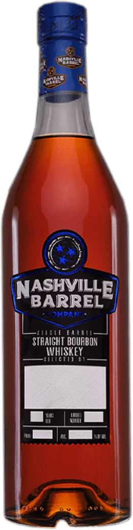 Nashville Barrel Co. Single Barrel Straight Bourbon Whiskey