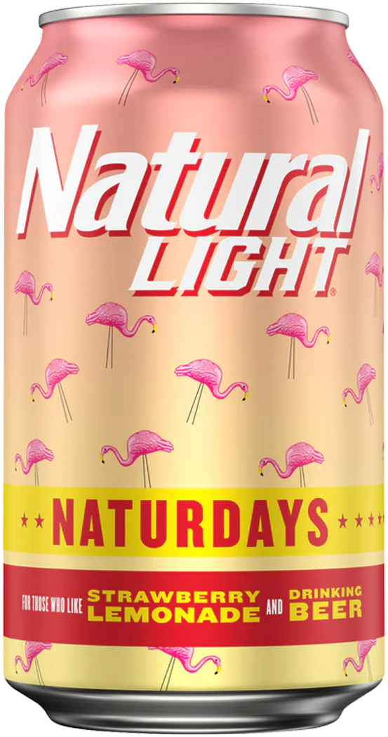 Natural Light Naturdays Strawberry Lemonade & Beer