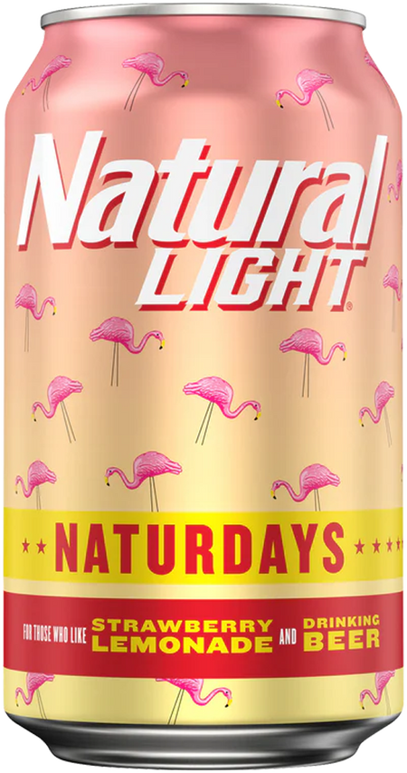 Natural Light Naturdays Strawberry Lemonade & Beer