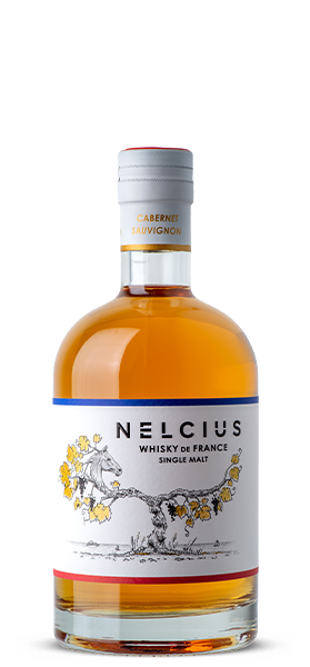 Nelcius Cabernet Sauvignon Cask Single Malt French Whisky (700mL)