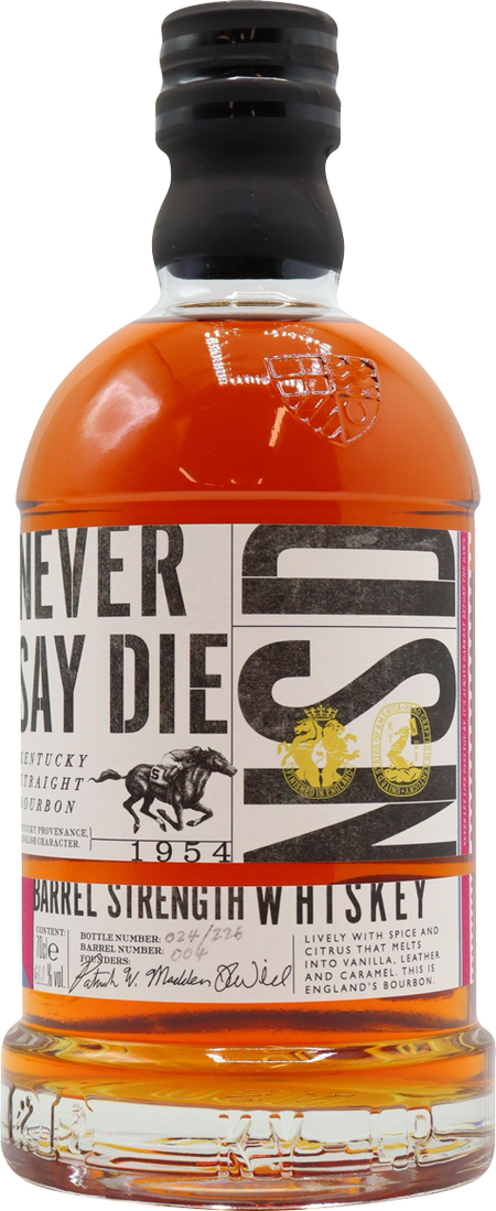 Never Say Die Kentucky Straight Bourbon Whiskey (700mL)