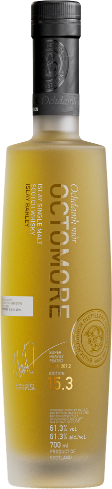 Bruichladdich Octomore 15.3 Super Heavily Peated Islay Single Malt Scotch Whisky (700mL)