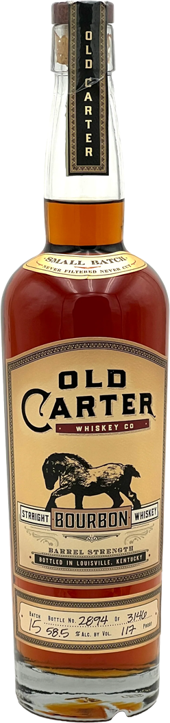 Old Carter Whiskey Co. Batch 15 Straight Bourbon Whiskey