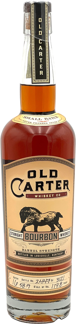 Old Carter Whiskey Co. Small Batch Bourbon Whiskey