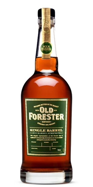 Old Forester Single Barrel Barrel Strength Rye Whiskey