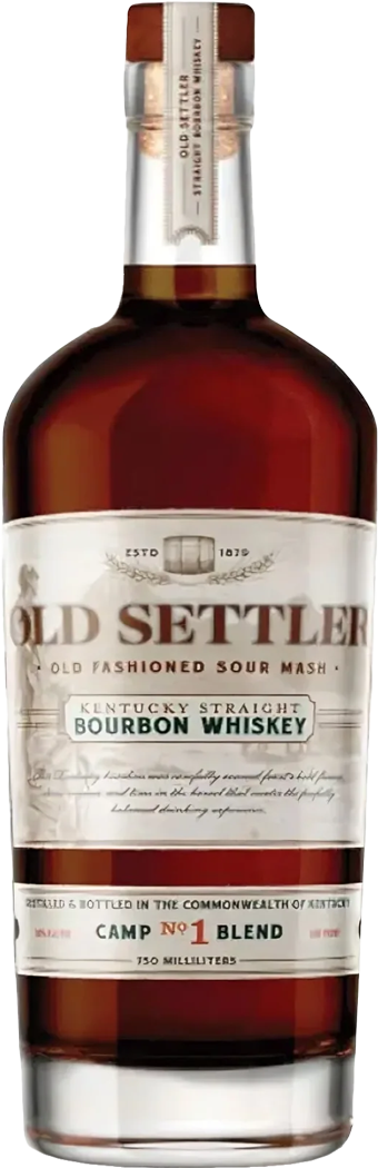 Old Settler Camp No 1 Blend Straight Bourbon Whiskey