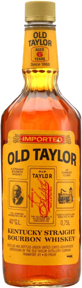 Old Taylor 6 Year Old Kentucky Straight Bourbon Whiskey