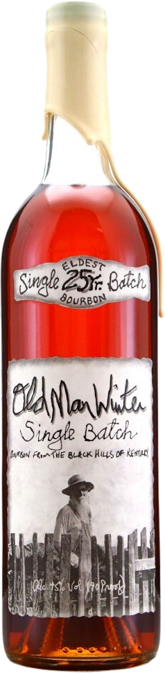 Old Man Winter 25 Year Old Single Batch Bourbon Whiskey