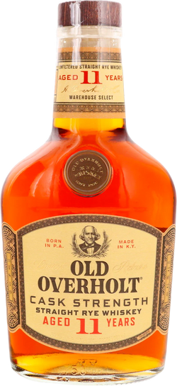 Old Overholt Cask Strength 11 Year Old Straight Rye Whiskey
