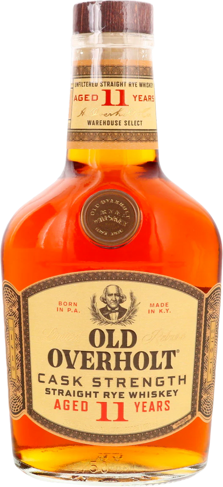 Old Overholt Cask Strength 11 Year Old Straight Rye Whiskey
