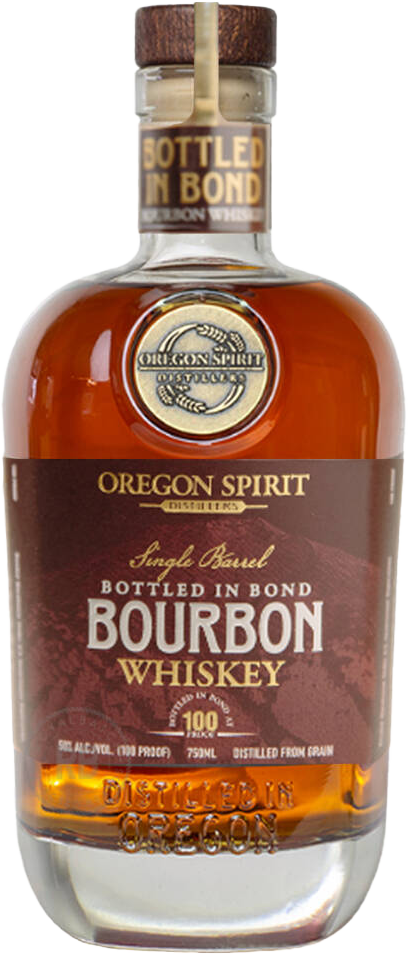 Oregon Spirit Bottled in Bond Single Barrel Bourbon Whiskey