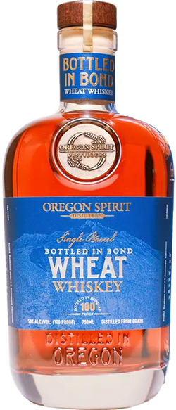 Oregon Spirit Bottled in Bond Single Barrel Wheat Whiskey