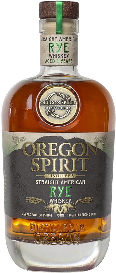 Oregon Spirit Straight American Rye Whiskey