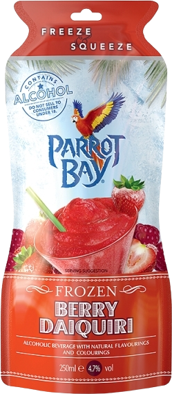 Parrot Bay Frozen Berry Daiquiri (250mL)