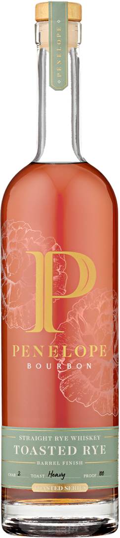 Penelope Toasted Series Barrel Finish Straight Rye Whiskey