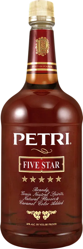 Petri Five Star Brandy