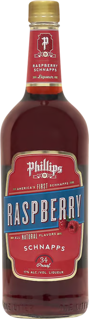 Phillips Raspberry Schnapps (1L)