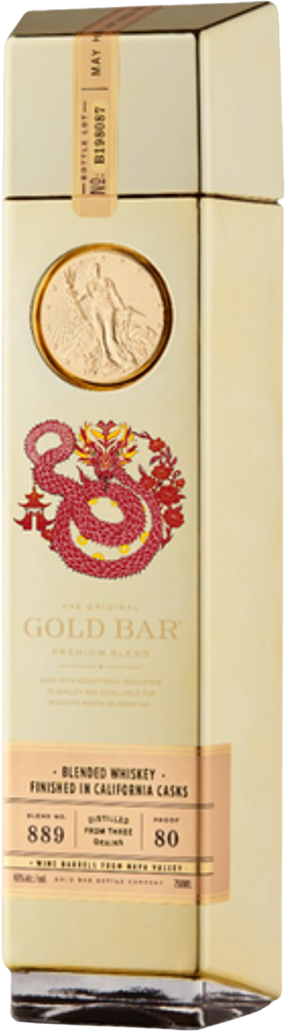 Gold Bar Lunar New Year 2025 Blended Whiskey