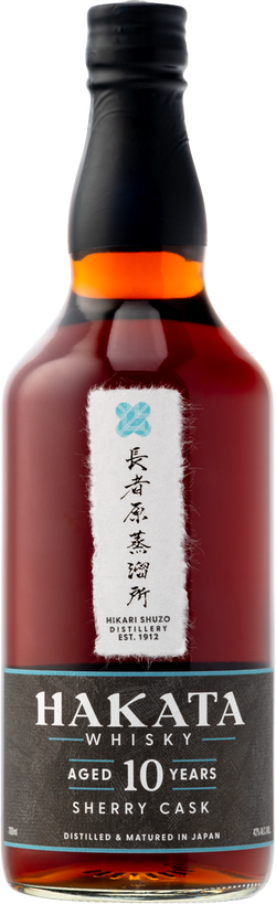 Hakata 10 Year Old Sherry Cask Whisky (700mL)
