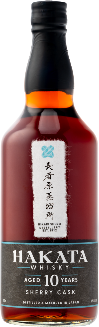 Hakata 10 Year Old Sherry Cask Whisky (700mL)