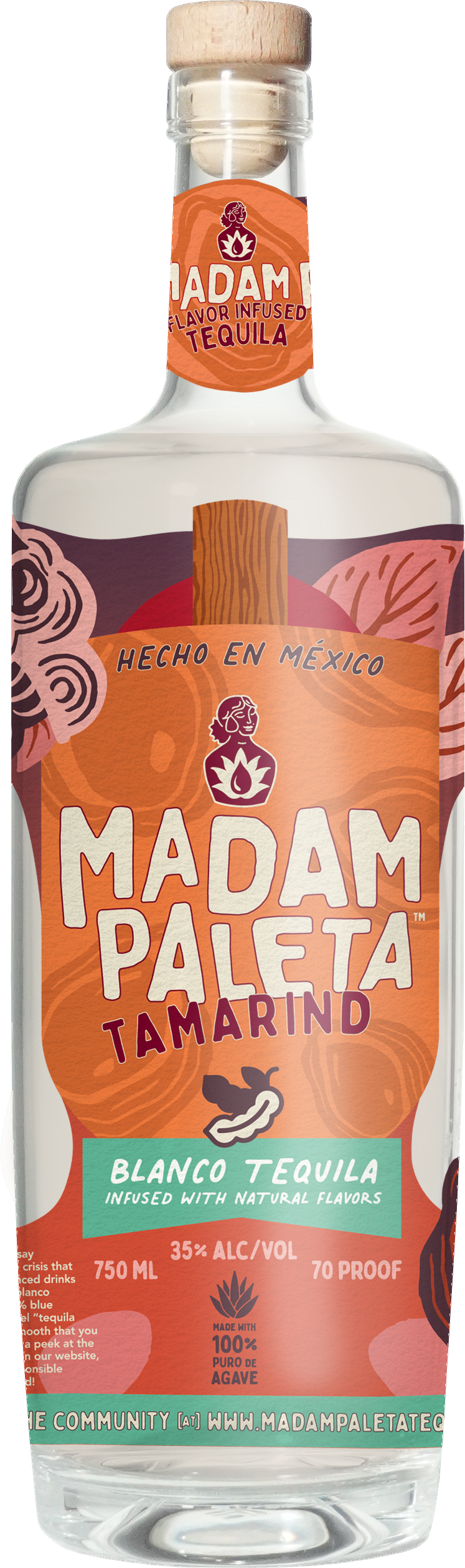 Madam Paleta Tamarind Infused Blanco Tequila