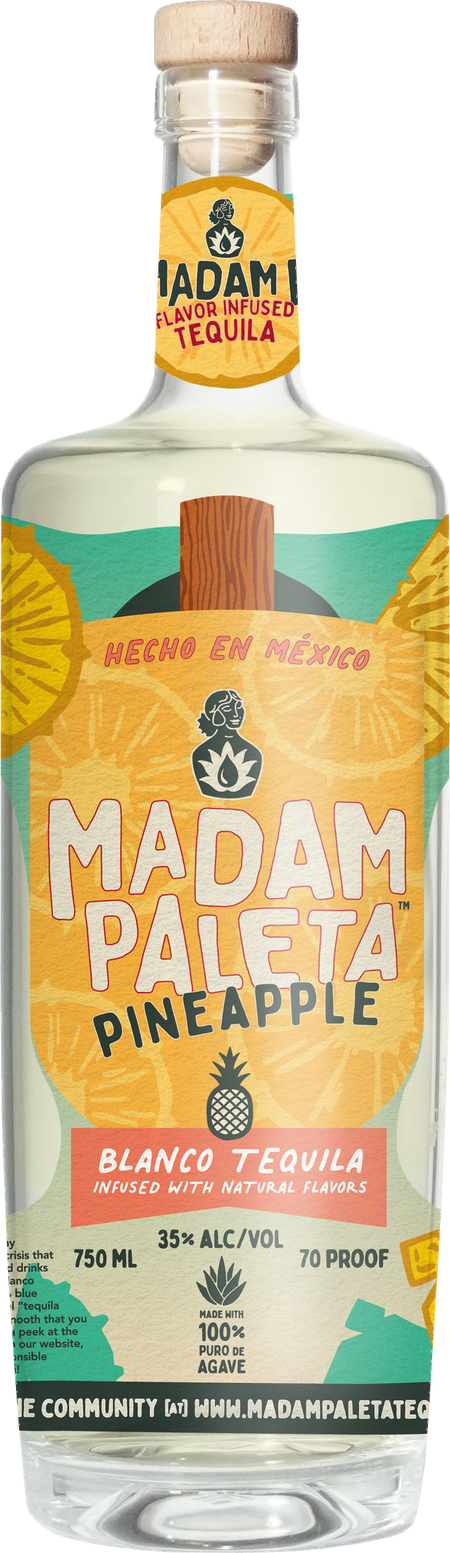 Madam Paleta Pineapple Infused Blanco Tequila