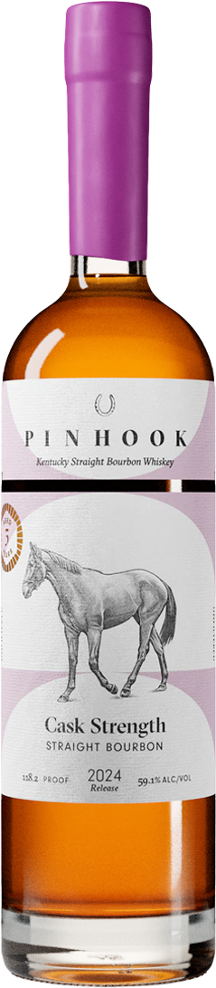 Pinhook Cask Strength 5 Year Old Bourbon Whiskey