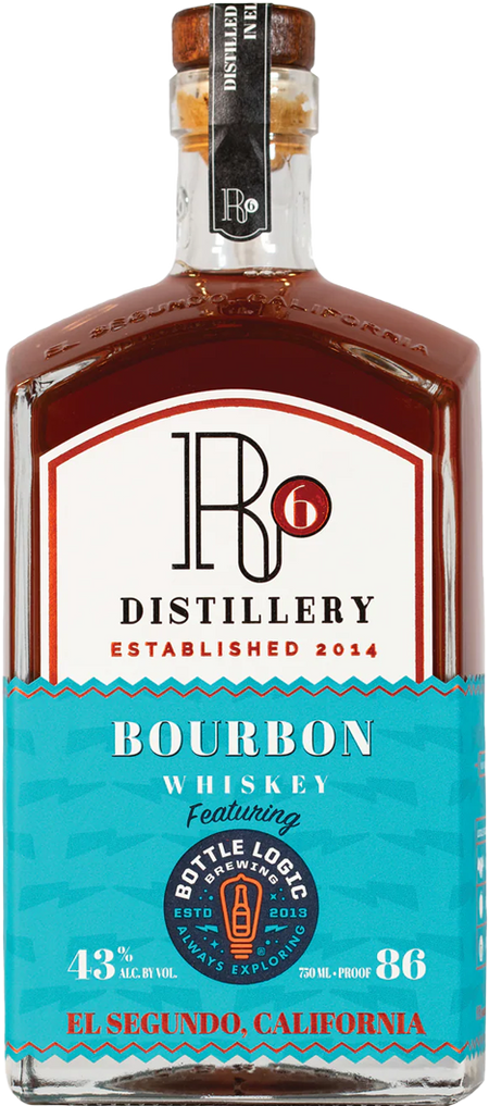 R6 Distillery x Bottle Logic Brewing Bourbon Whiskey