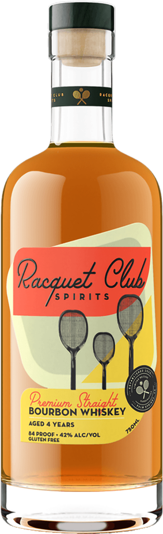 Racquet Club Spirits Straight Bourbon Whiskey