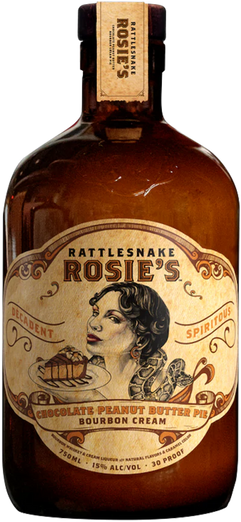 Rattlesnake Rosie's Chocolate Peanut Butter Pie Bourbon Cream Whiskey