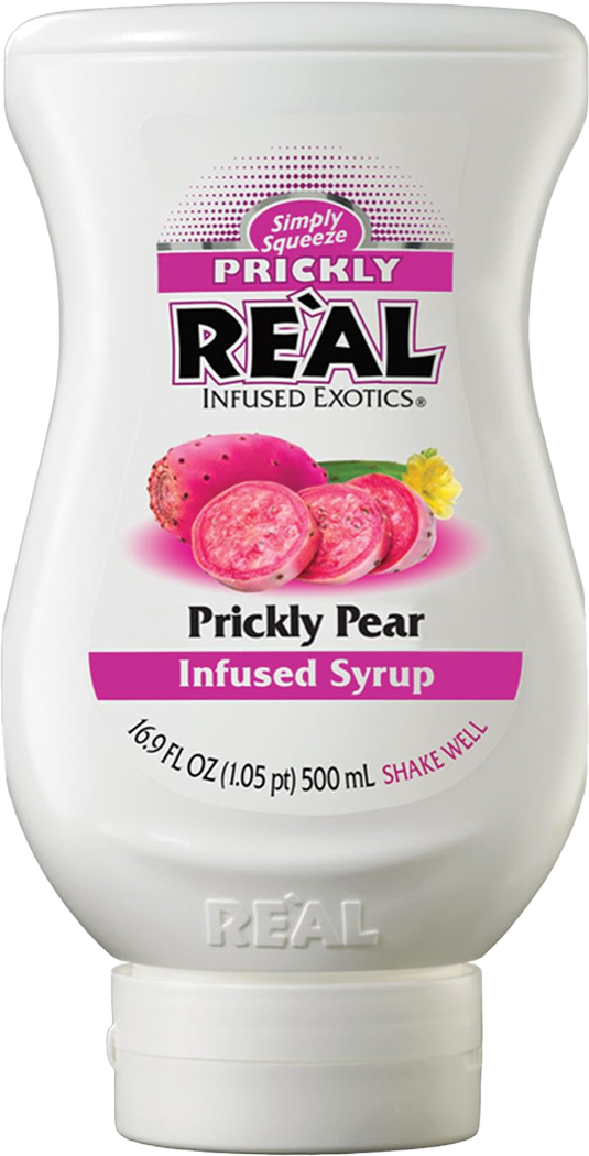 Real Prickly Pear Puree Infused Syrup