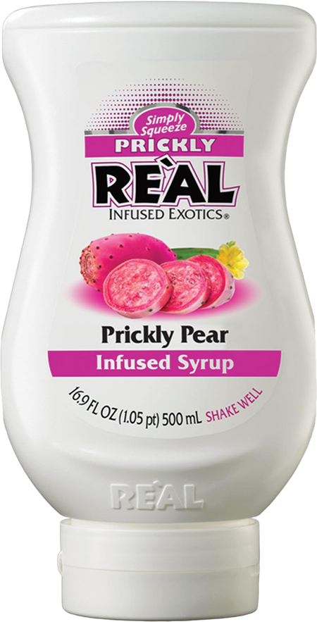 Real Prickly Pear Puree Infused Syrup (500mL)