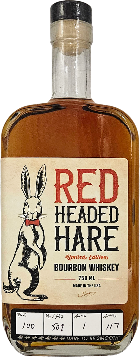 WHD Red Headed Hare Bourbon Whiskey