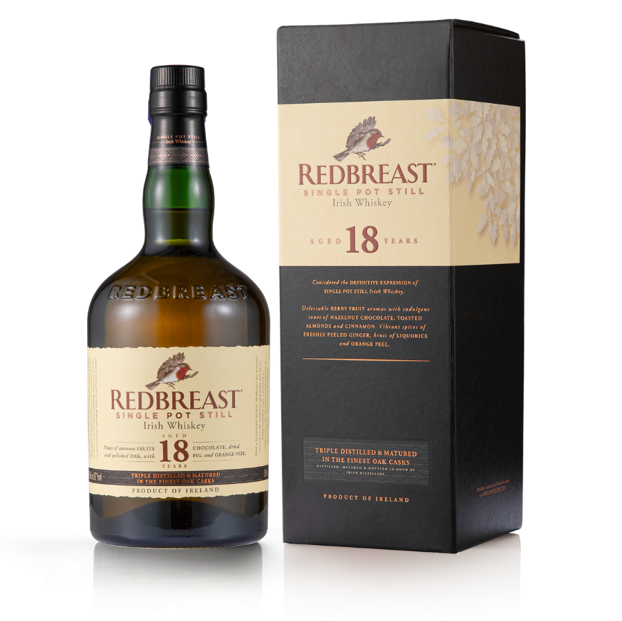 Redbreast 18 Year Old Single Pot Still Irish Whiskey