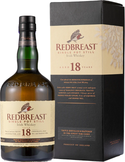 Redbreast 18 Year Old Single Pot Still Irish Whiskey