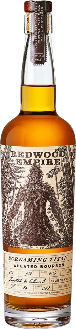 Redwood Empire Screaming Titan Wheated Bourbon Whiskey