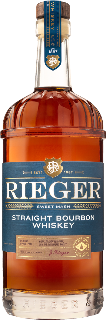 J. Rieger & Co. Rieger Straight Bourbon Whiskey