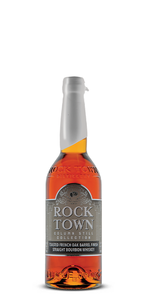 Rock Town Column Still Collection Toasted French Oak Barrel Finish Straight Bourbon Whiskey