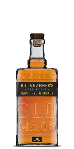Rod & Hammer's SLO Stills Distiller's Reserve Rye Whiskey