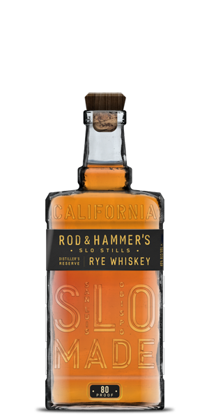 Rod & Hammer's SLO Stills Distiller's Reserve Rye Whiskey